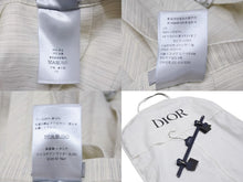 画像をギャラリービューアに読み込む, 新品未使用 Christian Dior クリスチャンディオール プリーツ ロングスカート 393C902A5845 サイズU ウール リネン アイボリー 中古 4b004622