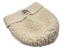 画像をギャラリービューアに読み込む, 極美品 MIUMIU ミュウミュウ ビーニー ニットキャップ ニット帽 5HC327 2CNN ウール アルパカ ポリアミド アイボリー 中古 4b009623