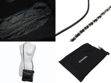 Load image into Gallery viewer, 極美品 CHANEL シャネル シャネル22 ミニ チェーンショルダーバッグ AS3980 ランダム番台 カーフスキン ブラック 中古 4c069520