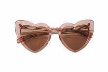 Load image into Gallery viewer, SAINT LAURENT サンローラン サングラス ハート型 クリアフレーム SL181LOULOU プラスチック ピンク 54□21-145 美品 中古 4b00465