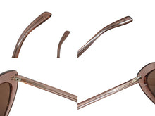 Load image into Gallery viewer, SAINT LAURENT サンローラン サングラス ハート型 クリアフレーム SL181LOULOU プラスチック ピンク 54□21-145 美品 中古 4b00465