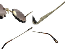 画像をギャラリービューアに読み込む, Chloe クロエ サングラス メガネ べっ甲柄 CE142S 742 プラスチック ゴールド金具 ブラウン 美品 中古 4b004630