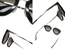 画像をギャラリービューアに読み込む, PRADA プラダ サングラス サイドロゴ SPR AB-0A7 ブラック ゴールド サイズ49□26 美品 中古 4b004631