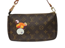 画像をギャラリービューアに読み込む, 極美品 LOUIS VUITTON ルイヴィトン ポシェット アクセソワール アクセサリーポーチ M51981 村上隆 モノグラム パンダ 中古 4b004632
