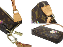画像をギャラリービューアに読み込む, 極美品 LOUIS VUITTON ルイヴィトン ポシェット アクセソワール アクセサリーポーチ M51981 村上隆 モノグラム パンダ 中古 4b004632