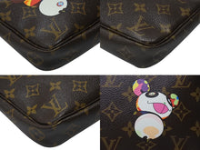 画像をギャラリービューアに読み込む, 極美品 LOUIS VUITTON ルイヴィトン ポシェット アクセソワール アクセサリーポーチ M51981 村上隆 モノグラム パンダ 中古 4b004632
