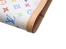 Load image into Gallery viewer, [USED/中古]LOUIS VUITTON ルイ・ヴィトン 手帳カバー アジェンダPM ホワイト マルチカラー PVC ヌメ皮 ゴールド金具 Aランク 中古 4b004634
