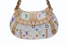 画像をギャラリービューアに読み込む, 新品同様 LOUIS VUITTON ルイヴィトン テダPM ハンドバッグ モノグラム 村上隆 ブロン M92348 マルチカラー ホワイト 中古 4b004639