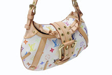 画像をギャラリービューアに読み込む, 新品同様 LOUIS VUITTON ルイヴィトン テダPM ハンドバッグ モノグラム 村上隆 ブロン M92348 マルチカラー ホワイト 中古 4b004639