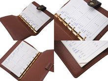 Load image into Gallery viewer, LOUIS VUITTON ルイヴィトン 手帳カバー アジェンダPM モノグラムパンダ 村上隆 R20011 ブラウン マルチカラー 美品 中古 4b004640