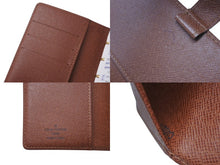 Load image into Gallery viewer, LOUIS VUITTON ルイヴィトン 手帳カバー アジェンダPM モノグラムパンダ 村上隆 R20011 ブラウン マルチカラー 美品 中古 4b004640