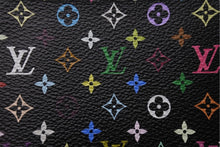 Load image into Gallery viewer, 極美品 LOUIS VUITTON ルイヴィトン ジッピー コインパース 小銭入れ M66549 モノグラム マルチカラー ブラック 村上隆 中古 4b004641