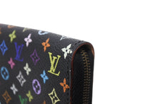Load image into Gallery viewer, 極美品 LOUIS VUITTON ルイヴィトン ジッピー コインパース 小銭入れ M66549 モノグラム マルチカラー ブラック 村上隆 中古 4b004641