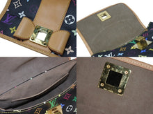 画像をギャラリービューアに読み込む, 極美品 LOUIS VUITTON ルイヴィトン パティ ワンショルダーバッグ M40306 モノグラム マルチカラー ブラック 村上隆 中古 4b004643
