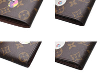 Load image into Gallery viewer, 極美品 LOUIS VUITTON ルイヴィトン ポルトフォイユマルコ M61666 二つ折り財布 村上隆 モノグラムパンダ 中古 4b004655