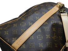 画像をギャラリービューアに読み込む, 極美品 LOUIS VUITTON ルイヴィトン モノグラム キーポルバンドリエール55 M41414 ボストンバック ブラウン 中古 4b004664
