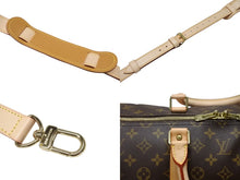 画像をギャラリービューアに読み込む, 極美品 LOUIS VUITTON ルイヴィトン モノグラム キーポルバンドリエール55 M41414 ボストンバック ブラウン 中古 4b004664
