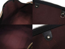 画像をギャラリービューアに読み込む, LOUIS VUITTON ルイヴィトン キーポル バンドリエール55 ボストンバッグ M56714 モノグラムマカサー ブラウン 美品 中古 4b004666