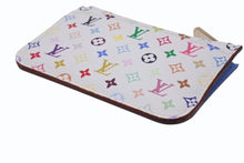 Load image into Gallery viewer, 極美品 LOUIS VUITTON ルイヴィトン ポシェット クレ コインケース 小銭入れ M93733 モノグラム マルチカラー ホワイト 村上隆 中古 4b004668
