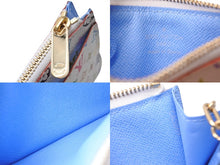Load image into Gallery viewer, 極美品 LOUIS VUITTON ルイヴィトン ポシェット クレ コインケース 小銭入れ M93733 モノグラム マルチカラー ホワイト 村上隆 中古 4b004668
