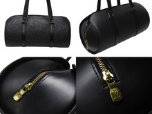 Load image into Gallery viewer, 極美品 LOUIS VUITTON ルイヴィトン ハンドバッグ M52862 エピ スフロ ノワール ゴールド金具 ブラック 中古 4b004671
