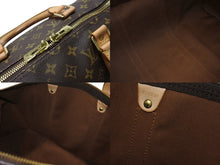 画像をギャラリービューアに読み込む, LOUIS VUITTON ルイヴィトン キーポル50 ボストンバッグ M41426 モノグラムキャンバス ブラウン ゴールド金具 美品 中古 4b004673