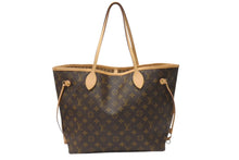 Load image into Gallery viewer, 新品同様 LOUIS VUITTON ルイヴィトン ネヴァーフルMM トートバッグ M40156 モノグラム ブラウン ゴールド金具 中古 4b004674