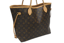 Load image into Gallery viewer, 新品同様 LOUIS VUITTON ルイヴィトン ネヴァーフルMM トートバッグ M40156 モノグラム ブラウン ゴールド金具 中古 4b004674