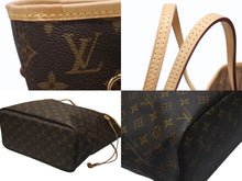 Load image into Gallery viewer, 新品同様 LOUIS VUITTON ルイヴィトン ネヴァーフルMM トートバッグ M40156 モノグラム ブラウン ゴールド金具 中古 4b004674