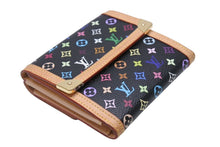 Load image into Gallery viewer, 極美品 LOUIS VUITTON ルイヴィトン ポルト モネ ビエ カルトクレディ 二つ折り財布 M92984 モノグラム マルチカラー 村上隆 中古 4b004675