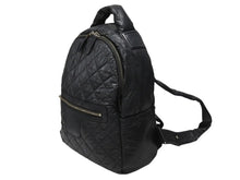 Load image into Gallery viewer, CHANEL シャネル リュック ココクーン キルティング A92559 24番台 ナイロン レザー ブラック シルバー金具 美品 中古 4b004680