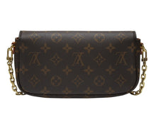 Load image into Gallery viewer, 新品未使用 LOUIS VUITTON ルイヴィトン ウォレット オン チェーン アイビー ハンドバッグ M81911 モノグラム ブラウン ID PVC ゴールド金具 中古 4b004681