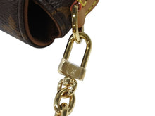 Load image into Gallery viewer, 新品未使用 LOUIS VUITTON ルイヴィトン ウォレット オン チェーン アイビー ハンドバッグ M81911 モノグラム ブラウン ID PVC ゴールド金具 中古 4b004681