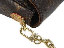 Load image into Gallery viewer, 新品未使用 LOUIS VUITTON ルイヴィトン ウォレット オン チェーン アイビー ハンドバッグ M81911 モノグラム ブラウン ID PVC ゴールド金具 中古 4b004681