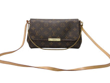 Load image into Gallery viewer, 極美品 LOUIS VUITTON ルイヴィトン モノグラム フェイボリットPM ショルダーバッグ M40717 ブラウン ゴールド金具 中古 4b004682