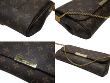 Load image into Gallery viewer, 極美品 LOUIS VUITTON ルイヴィトン モノグラム フェイボリットPM ショルダーバッグ M40717 ブラウン ゴールド金具 中古 4b004682