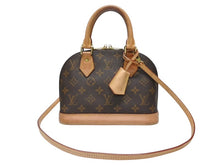 Load image into Gallery viewer, LOUIS VUITTON ルイヴィトン モノグラム アルマBB 2WAYハンドバッグ M53152 ショルダー ロゴ ゴールド金具 良品 中古 4b004683