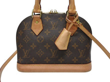 Load image into Gallery viewer, LOUIS VUITTON ルイヴィトン モノグラム アルマBB 2WAYハンドバッグ M53152 ショルダー ロゴ ゴールド金具 良品 中古 4b004683