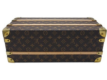 Load image into Gallery viewer, LOUIS VUITTON ルイヴィトン トランク マル・フルール M41504 モノグラムキャンバス レザー ブラウン 美品 中古 4b004688