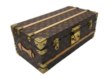 Load image into Gallery viewer, LOUIS VUITTON ルイヴィトン トランク マル・フルール M41504 モノグラムキャンバス レザー ブラウン 美品 中古 4b004688