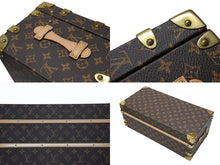 Load image into Gallery viewer, LOUIS VUITTON ルイヴィトン トランク マル・フルール M41504 モノグラムキャンバス レザー ブラウン 美品 中古 4b004688