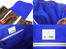 Load image into Gallery viewer, 極美品 LOUISVUITTON ルイヴィトン NBA カプセル コレクション クリストファー ソフトトランク M45580 リュックサック 中古 4b004692