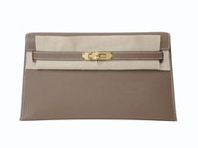 画像をギャラリービューアに読み込む, 新品未使用 HERMES エルメス ケリーエラン 2WAY ショルダーバッグ ヴォーマダム エトゥープ ゴールド金具 K刻印 2025年製 中古 4b004693