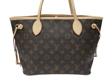 Load image into Gallery viewer, 未使用 LOUIS VUITTON ルイヴィトン トートバッグ ネヴァーフルPM モノグラム M40155 ブラウン モノグラムキャンバス レザー 中古 4b004699
