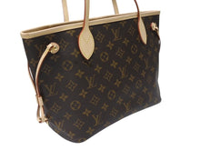 Load image into Gallery viewer, 未使用 LOUIS VUITTON ルイヴィトン トートバッグ ネヴァーフルPM モノグラム M40155 ブラウン モノグラムキャンバス レザー 中古 4b004699