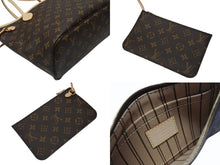 Load image into Gallery viewer, 未使用 LOUIS VUITTON ルイヴィトン トートバッグ ネヴァーフルPM モノグラム M40155 ブラウン モノグラムキャンバス レザー 中古 4b004699