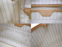 Load image into Gallery viewer, LOUIS VUITTON ルイヴィトン ハンドバッグ ネヴァーフルPM ダミエアズールキャンバス N41362 ホワイトゴールド金具 美品 中古 4b004700