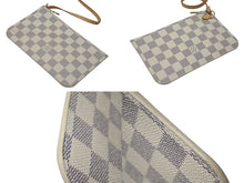 Load image into Gallery viewer, LOUIS VUITTON ルイヴィトン ハンドバッグ ネヴァーフルPM ダミエアズールキャンバス N41362 ホワイトゴールド金具 美品 中古 4b004700
