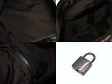 画像をギャラリービューアに読み込む, FENDI フェンディ ズッカ柄 ハンドバッグ ミニボストンバッグ型 キャンバス レザー ブラック ブラウン ベージュ 美品 中古 4b004703