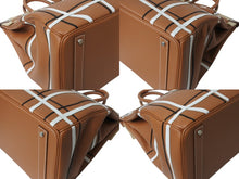 画像をギャラリービューアに読み込む, 新品未使用 HERMES エルメス ハンドバッグ オータクロア40 ◻︎W刻印 エヴァーカラー Hacarreaux エヴァーグレイン パラジウム金具 中古 4b004704